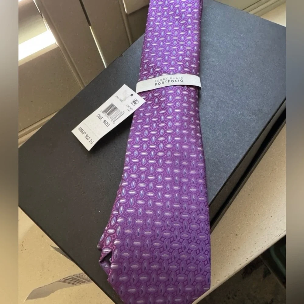 Perry Ellis💙 NWT Bundle THREE TIES 💙
